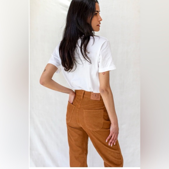 Emerson Fry TREASURE STRAIGHT - CAMEL CORDUROY size 25 NWT - Picture 2 of 10